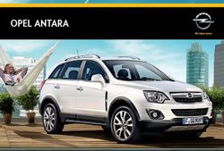 Opel Antara Katalog